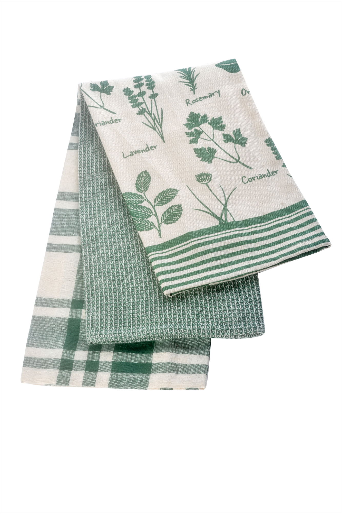 THE PANTRY KITCHEN HERB TEA TOWELS