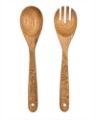 PETER RABBIT CLASSIC MANGO WOOD ETCHED SALAD SERVERS