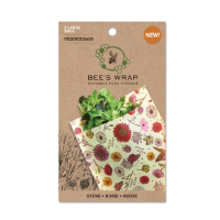 MEADOW MAGIC SET OF 2 BEES WRAP BAGS