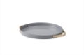 EMMA SERVING TRAY  Ø 35 CM  GREY