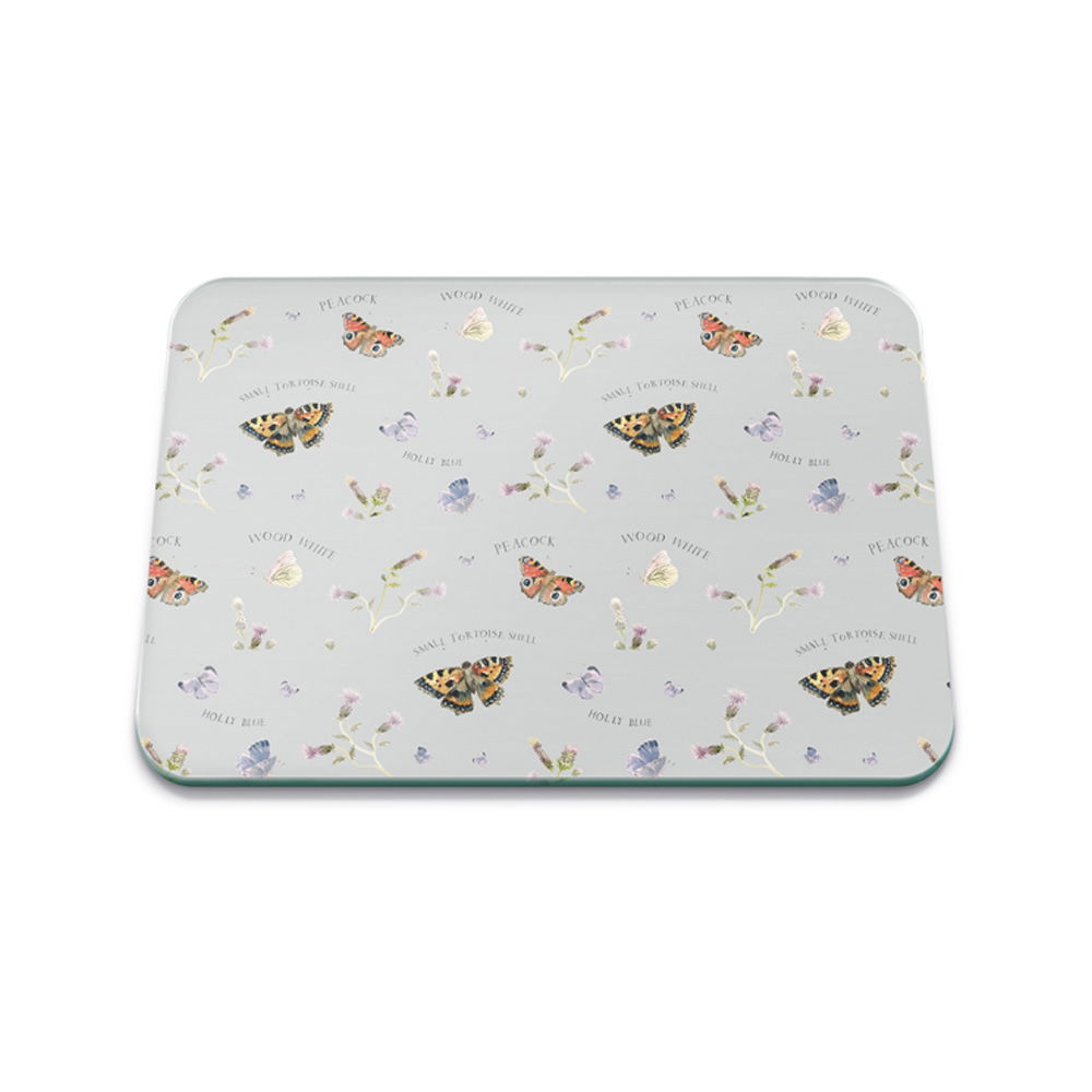 COUNTRY BUTTERFLIES MEDIUM WORK TOP SAVER 40 X 30CM