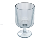 MESA ACRYCLIC CLEAR STACKING GOBLET  