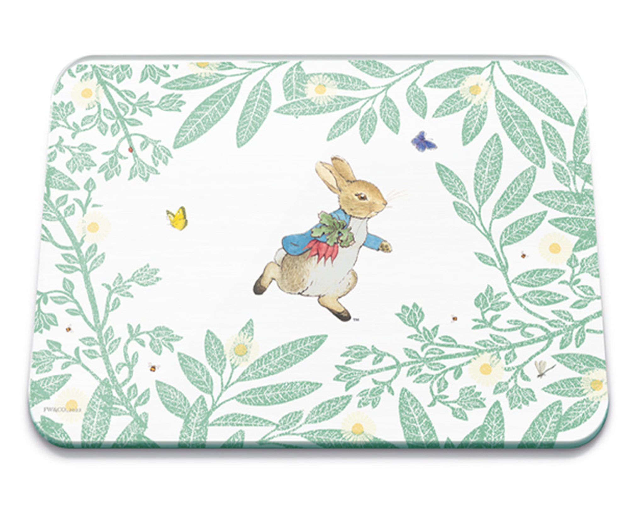 PETER RABBIT DAISY RANGE WORKTOP PROTECTOR MEDIUM 40CM X 30CM