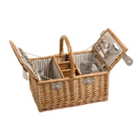 HAYWARD 4 PERSONS LOOP HANDLE PICNIC BASKET