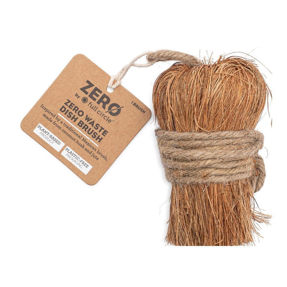 ####ZERO WASTE COCONUT HUSK DISHBRUSH