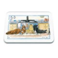 AGA SAGA GLASS WORKTOP PROTECTOR LARGE 50X40CM