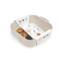 APPOLIA ECRU SQUARE OVEN DISH 21CM