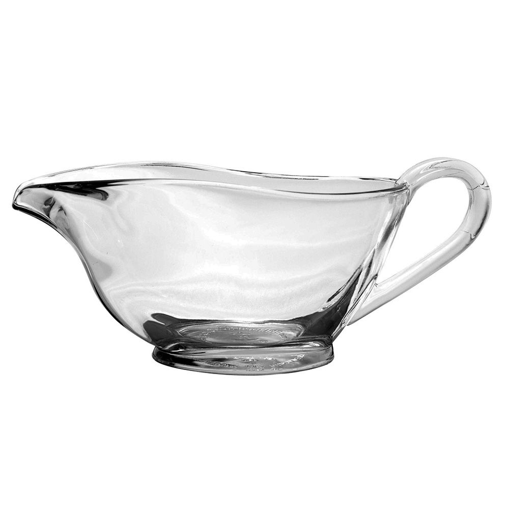 GLASS GRAVY BOAT 470ML