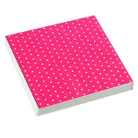 MINI DOTS BERRY 33 X 33CM 3 PLY PAPER NAPKINS