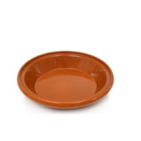 TERRACOTTA ROUND CASSEROLE NO LID 15CM  