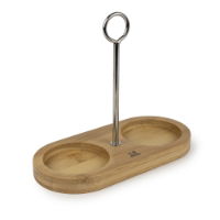 LINEA TRAY NATURAL BAMBOO 17CM