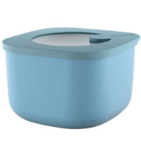 MATT MID BLUE DEEP AIRTIGHT CONTAINERS 2800CC