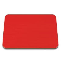 RED GLASS BOARD LARGE 40x50CM