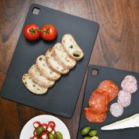 PREP II CUTTING BOARD SLATE 370 X 275 X 6MM