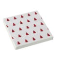 LINEN TREES RED NAPKINS