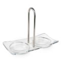 LINEA TRAY CLEAR ACRYLIC FINISH