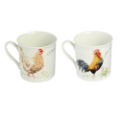 PECKING ORDER MUGS SET OF 2