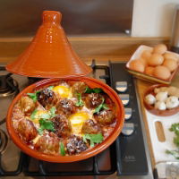 TERRACOTTA ROUND CASSEROLE NO LID 15CM  