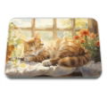 SLEEPING CAT MED WORKTOP PROTECTOR (CL)