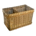 GRAND KUBU RATTAN LOG BASKET NO TEXT