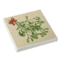 MISTELTOE TWIGS RECYCLED PAPER NAPKINS 33 X 33CM