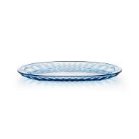 GUZZINI VANITY LARGE ROUND TRAY SKY BLUE