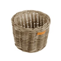 ROUND KUBU RATTAN PLANT POTS SET OF 3