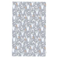 THE SNOWMAN ALPINE ADVENTURE SET OF 2 TEA TOWELS