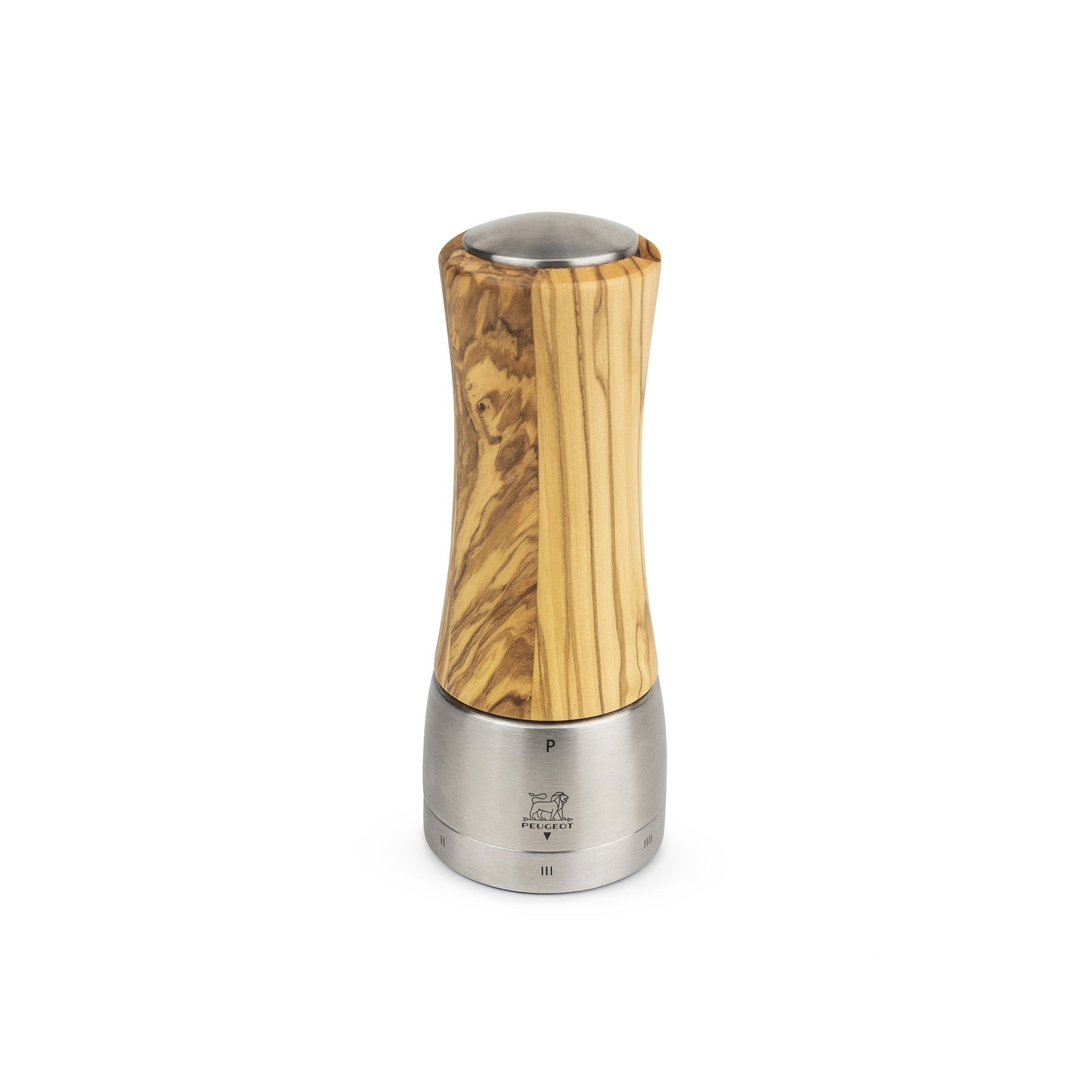 MADRAS U'SELECT P 16CM OLIVE WOOD STAINLESS STEEL FINISH