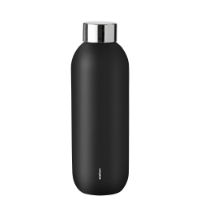 KEEP COOL D STEEL DRINKING BOTTLE 06 L  BLACK