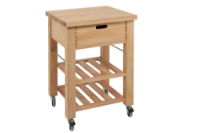 #LAMBOURN CONTEMPORARY 1 DRAWER KITCHEN TROLLEY