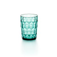 GUZZINI VANITY TALL TUMBLER PATTERN 3 AQUAMARINE