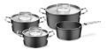 #LUNO 4 PIECE SET  STEW POT 18, 20, 24CM  SAUCEPAN 18CM