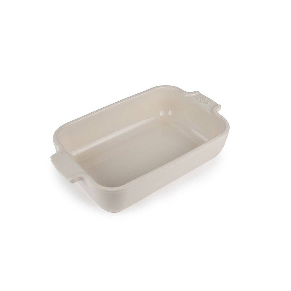 APPOLIA ECRU RECTANGULAR INDIVIDUAL DISH 22CM