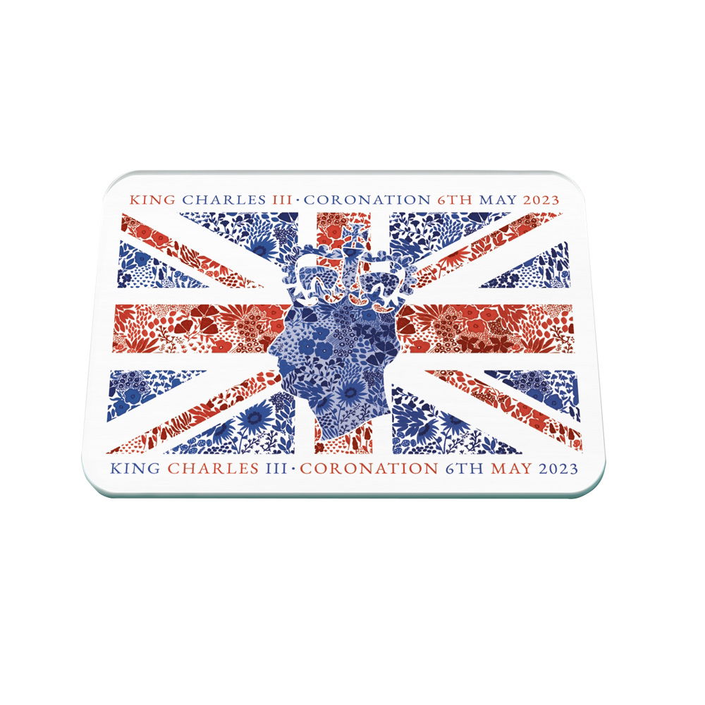 KING CHARLES CORONATION WORKTOP PROTECTOR