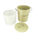 COMPOST PAIL, SAGE GREEN