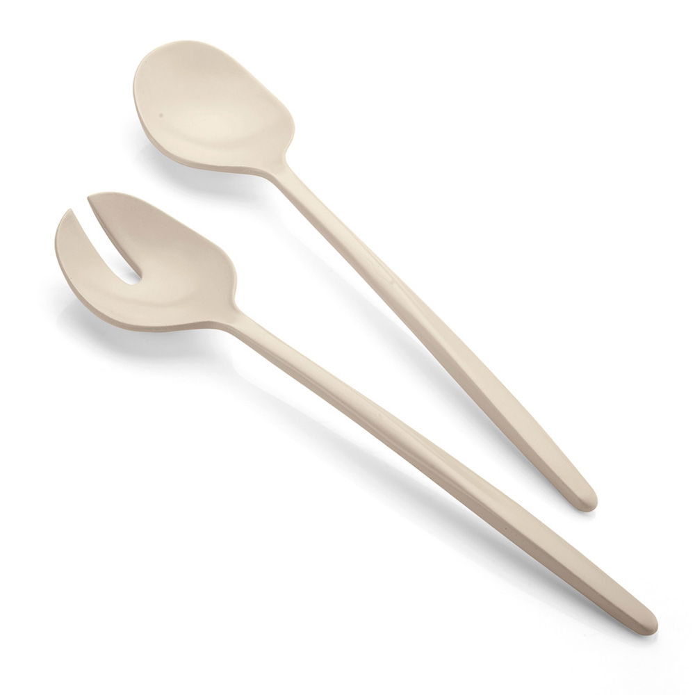 CLAY SALAD SERVERS TIERRA