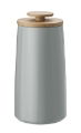 EMMA TEA CANISTER/STORAGE JAR 300 G  GREY