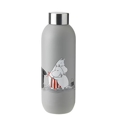 KEEP COOL DRINKING BOTTLE 075 L  LIGHT GREY  MOOMIN