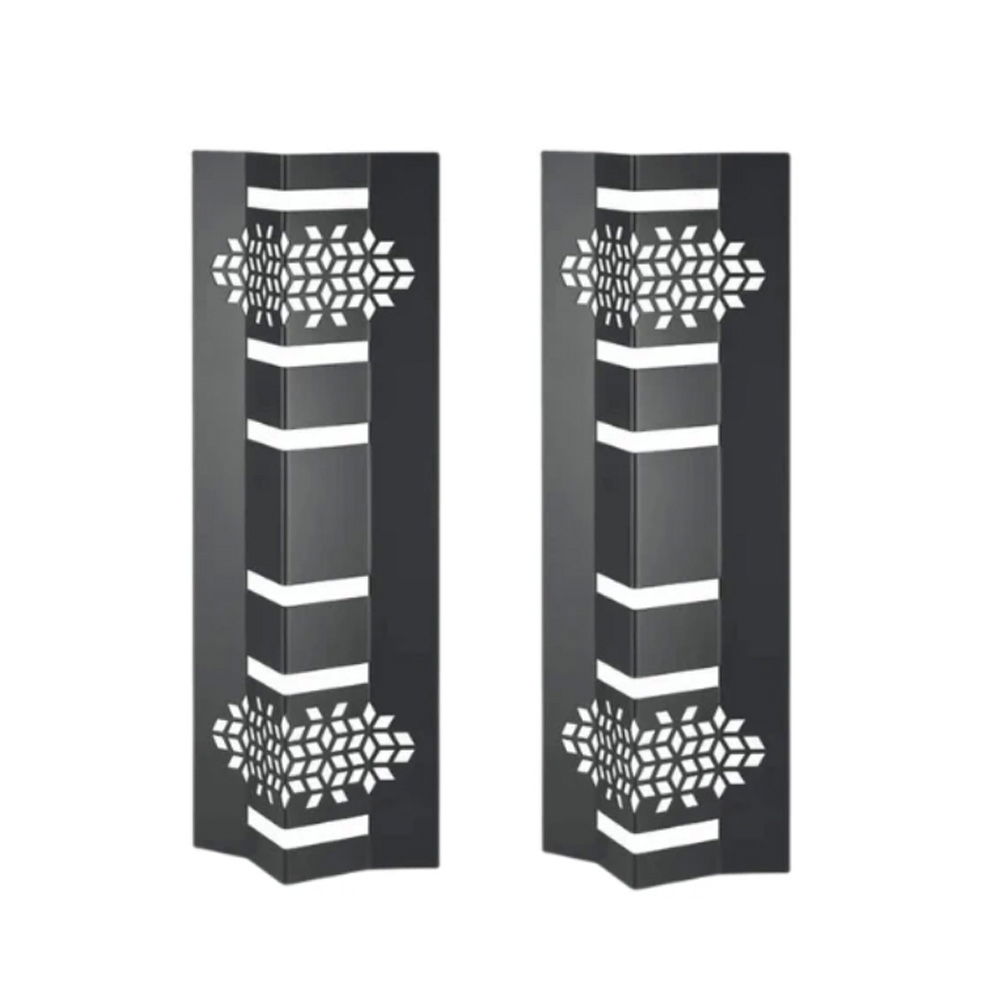 MOSAIC 18 V BLACK MATTE RISER SET OF 2 RISERS