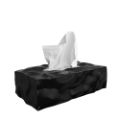 #WIPY 2 TISSUE BOX COVER BLACK