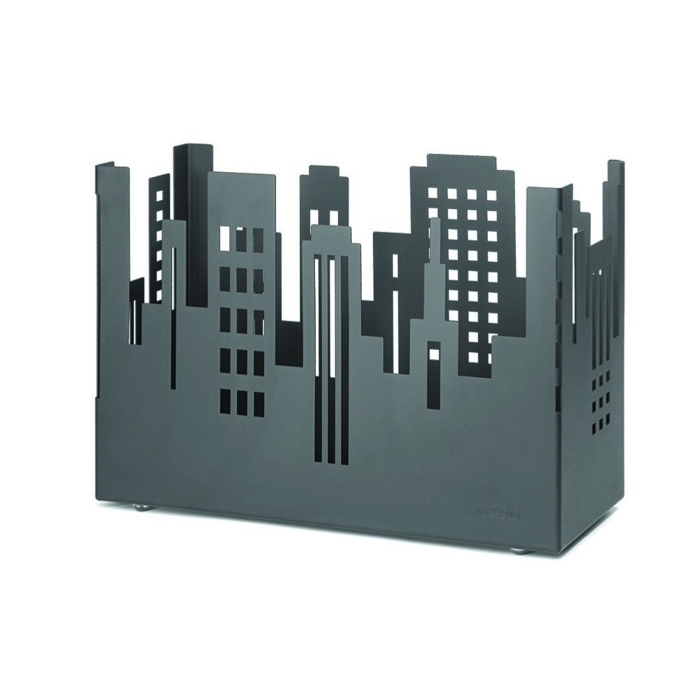 ROSSETTO MATT BLACK STEEL CITY RISER DISPLAY