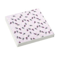 PETITES FLEURS ROSE NAPKINS 33 X 33CM