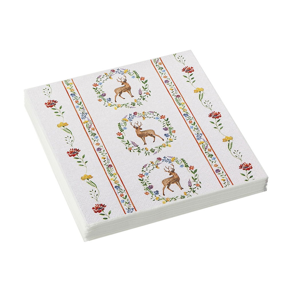 BAVARIAN ALPS NAPKINS 33 X 33CM