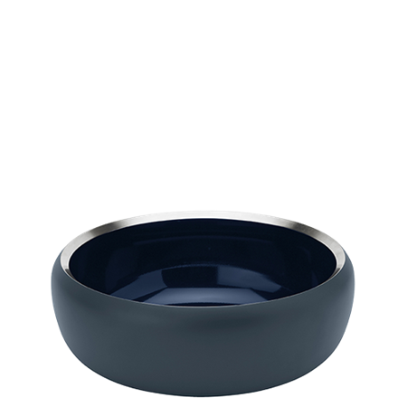 ORA BOWL Ø 22 CM  MEDIUM  DUSTY BLUE / MIDNIGHT BLUE