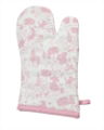 PETER RABBIT CLASSIC PINK PATTERN SINGLE OVEN GLOVE