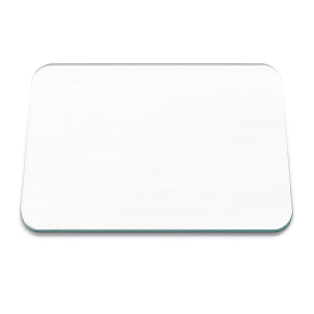 WHITE 40 X 30CM  MEDIUM GLASS WORKTOP PROTECTOR