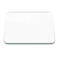 WHITE 40 X 30CM  MEDIUM GLASS WORKTOP PROTECTOR