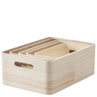 SAVE IT STORAGE BOXES  5 PCS