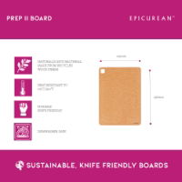 SMALL PREP II CUTTING BOARD NATURAL 